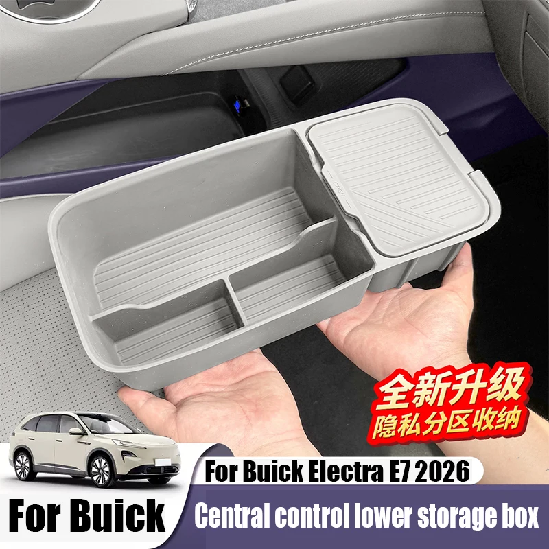 for Buick Electra E7 2026 Silicone material for the lower storage box of the central control panel and car interior supplies