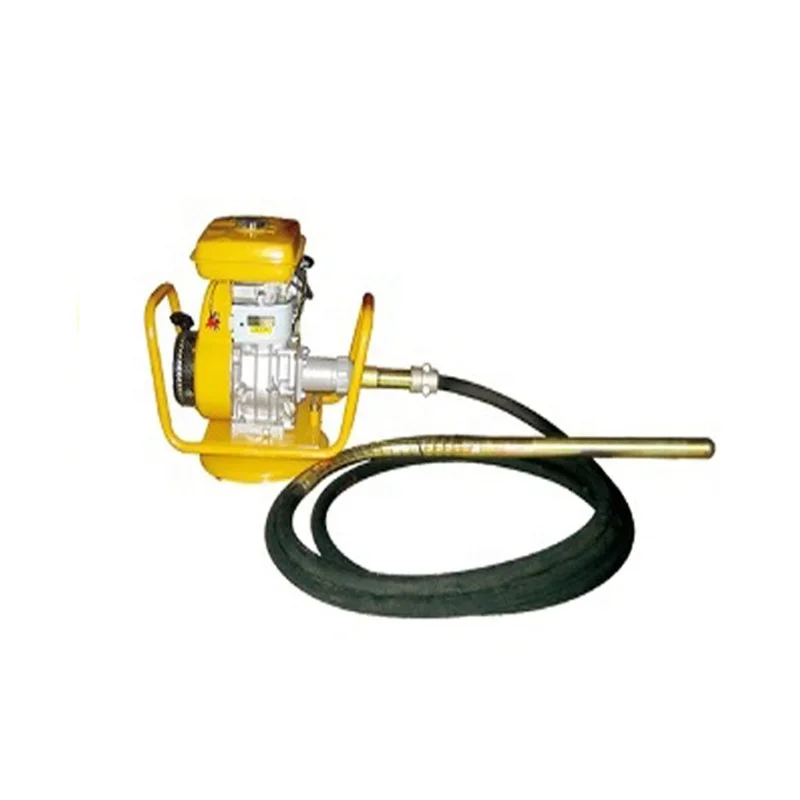 Good Price Concrete Vibrator Shaft Frame Type 6.5Hp Gasoline Engine Head Diameter 32Mm Portable Concrete Poker Vibrator