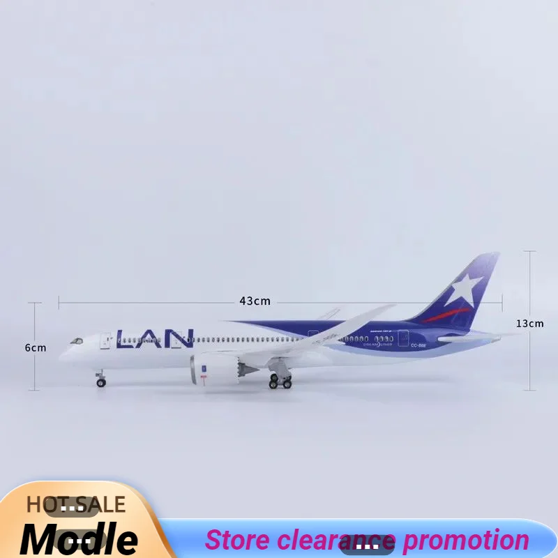 

1:150 Scale LanChile LATAM Airlines Boeing 787 Dreamliner Diecast Model Airlines Resin Airplane Toys Collection Display Gifts