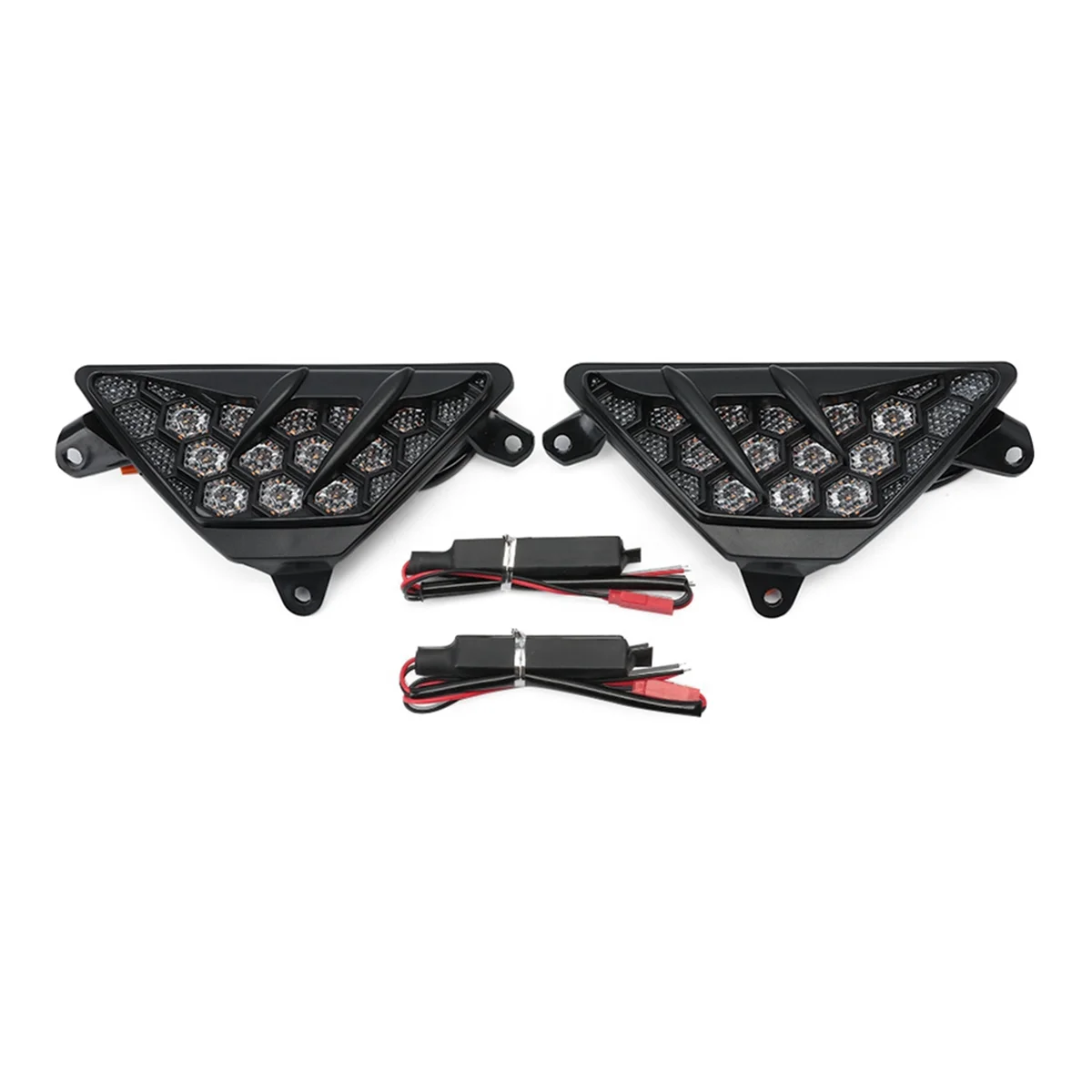 

ABQA-Motorcycle LED Turn Signal Light Flasher for KAWASAKI ZX25R ZX4R NINJA 650 400 300 250 1000 SX ZX6R Z1000SX ER6F