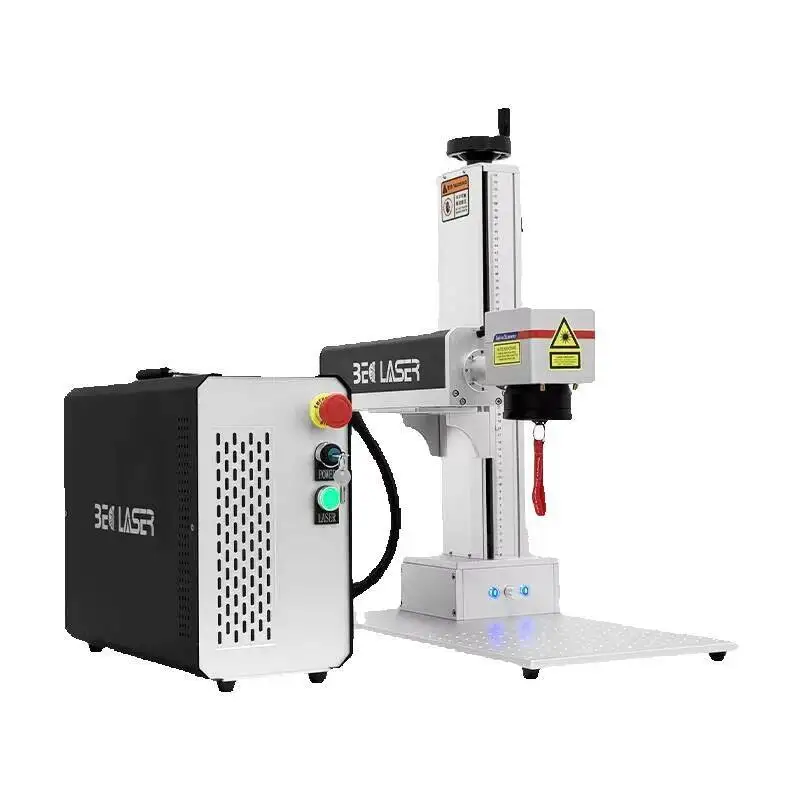 

Portable 30W 50W Engraver Small Size Device For Metal Stainless Steel Plastic Fiber Laser Marking Machine