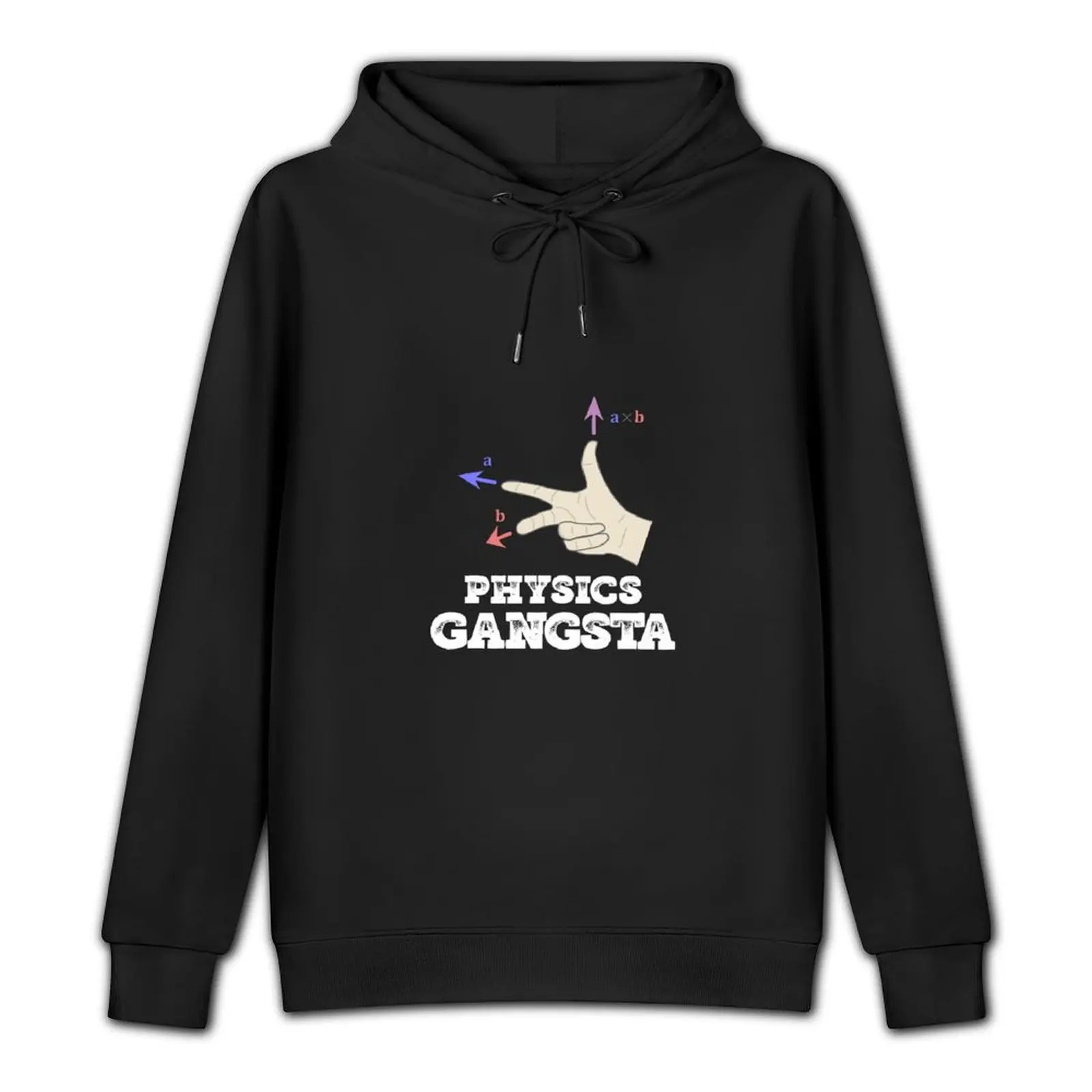 Physics Gangsta design funny physics distressed graphic Pullover Hoodie men clothes anime clothes new hooded tee