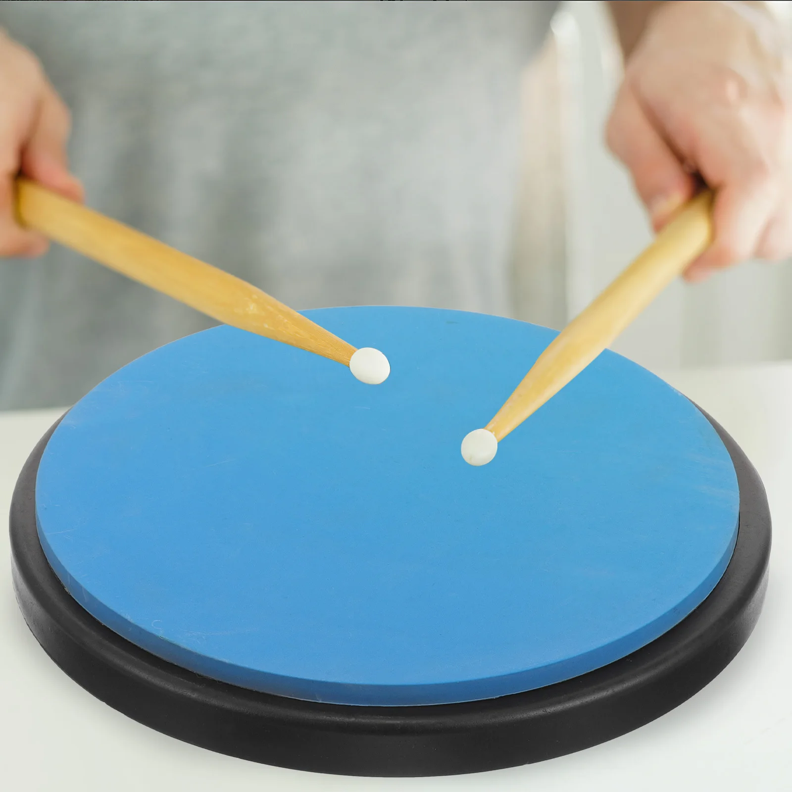

Practice Drum Mat Sound Absorbent Drum Pad for Beginners Quiet Design Lightweight Easy Carry for Rehearsal Performances