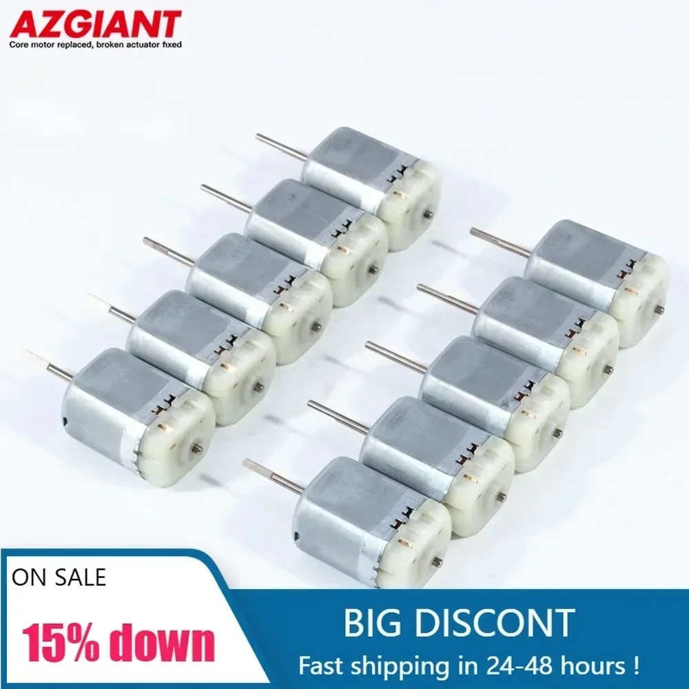 

AZGIANT для Mabuchi D CUT Shaft 12 В постоянного тока, двигатель замка двери автомобиля FC-280SC 14260, миниатюрная угольная щетка 6800 об/мин 1/2/3/4/5/10 шт.