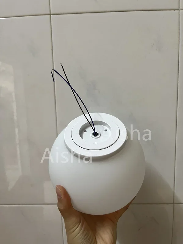 Modern Glass Wall Light 15cm Round Ball Wall Lamp for Dinning Room Bedroom Home Decor Nordic Led Lights Kitchen Ceiling Lamp