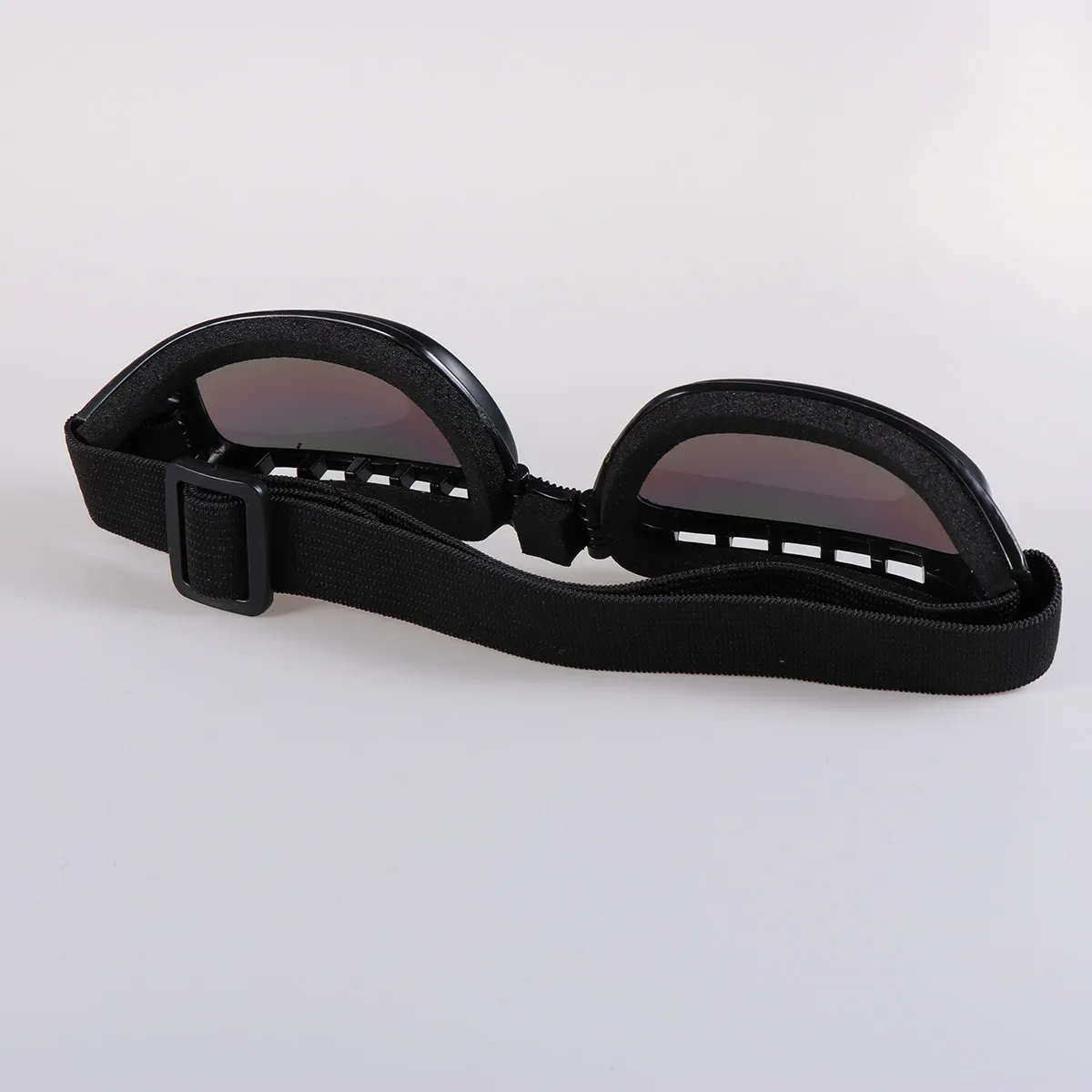 

Outdoor Motorcycle Goggles Black Frame Colorful Lenses Shock Resistant Anti-Uv Anti-Fog Safety Glasses Ski Cycling Protective