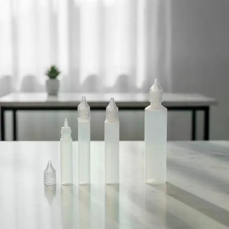 Leakproof Pen Shape Plastic Squeeze Dropper Bottle Empty 10/15/30/50ML for Cosmetic Liquid Perfume Travel Subpackage Use