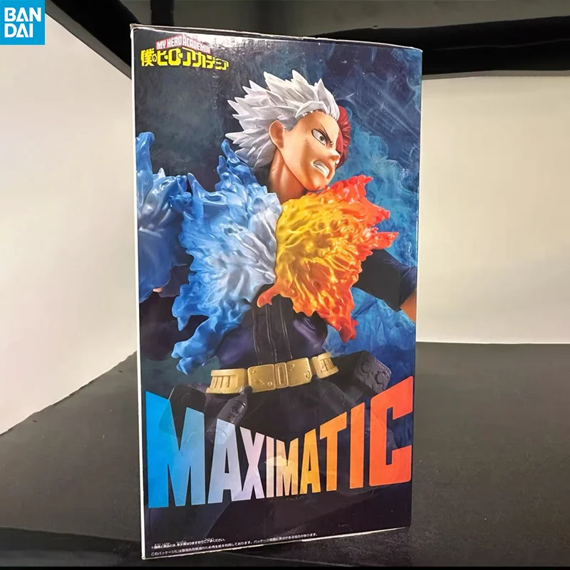 

Bandai Namco Banpresto My Hero Academia Maximatic Shoto Todoroki Pvc 17Cm Figure Anime Model Toy Gift In Stock Original Genuine