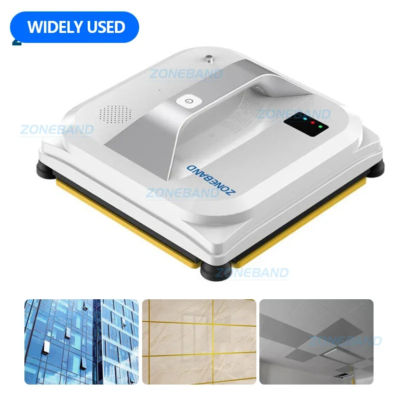 Ultra-thin Window Cleaning Robot Vacuum Window Cleaner Anti-falling Electric Household Tools Wiper for Washing Glass Wall Door