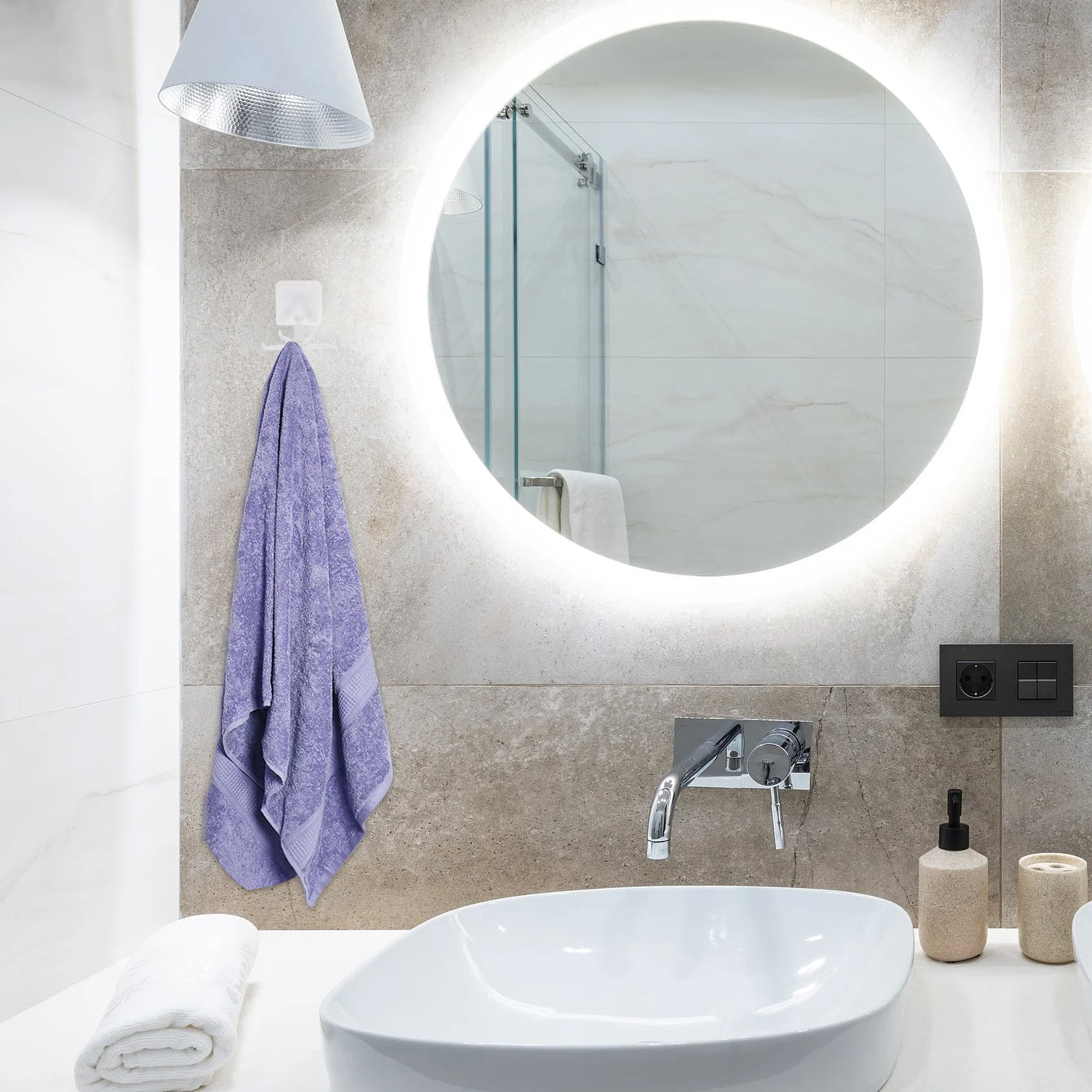 

4 шт. вращающийся держатель для посуды, кухонная отделочная стойка для хранения посуды, лопаточка, полка, половник для супа, подвесной органайзер