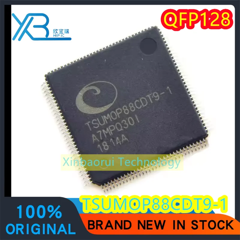 

(1/10piece) TSUMOP88CDT9-1 TSUM0P88CDT9-1 QFP128 LCD screen chip, brand new, original, electronics IC in stock