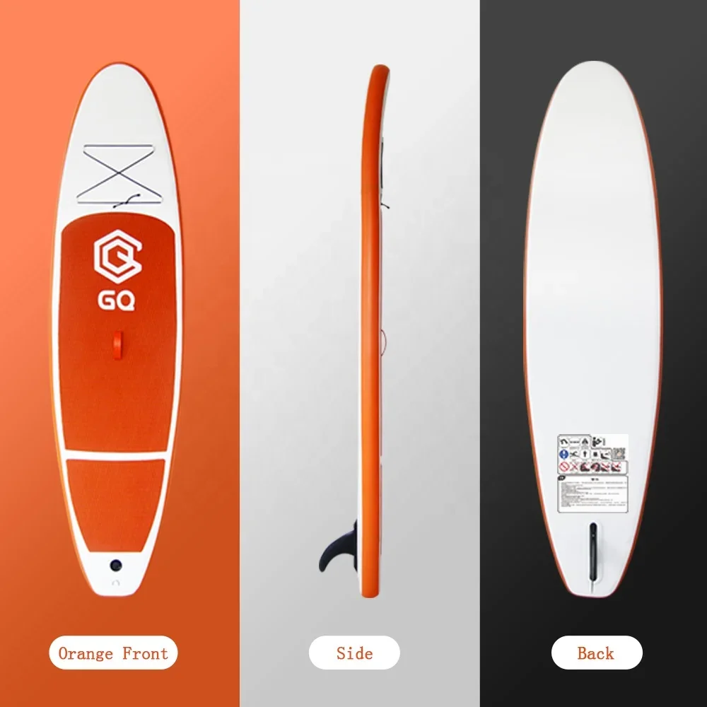 Soft top air inflate sup paddle board with fins all round sup paddle inflatable cheap isup