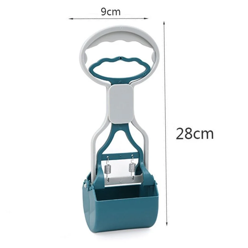 Pet Supplies Thickened plastic Foldable Long Handle Pet Pooper Scooper, Outdoor Dog Waste Picker, Poop Scoop, Toilet Supplies