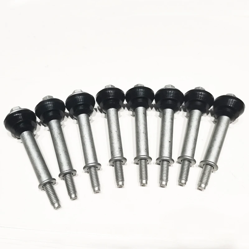 8Pcs Set Valve Rocker Cover Bolt with Grommets Seal for Hummer H2 H3 Chevrolet 4.8L 5.3L 5.7L 6.0L 6.2L LS Engine 11610472