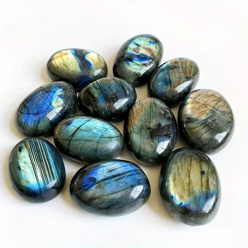 

1Pc Colorful Natural Moonlight Stone Crystal Labradorite Nunatak Grey Shining Moonstone Decoration Craft