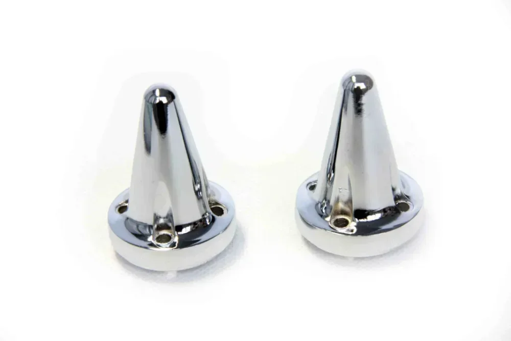 Motorcycle Parts Spike Bar Ends Stiletto End Caps for Simply Replaces The Existing End Cap on ISO-Grips, ISO-Flame Grips 2