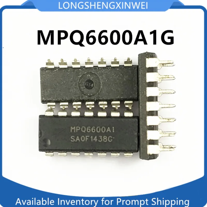 1PCS MPQ6600A1G MPQ6600A1 New Direct Insertion DIP-14 Original Integrated Circuit Chip in Stock