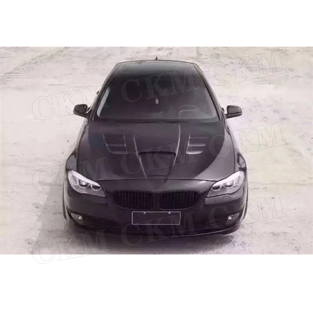 for BMW 5 Series F10 520i 525i 530i 535i 2012 2013 2014 2015 2016 2017 Carbon Fiber Front Engine Hood Bonnet Vent Cover