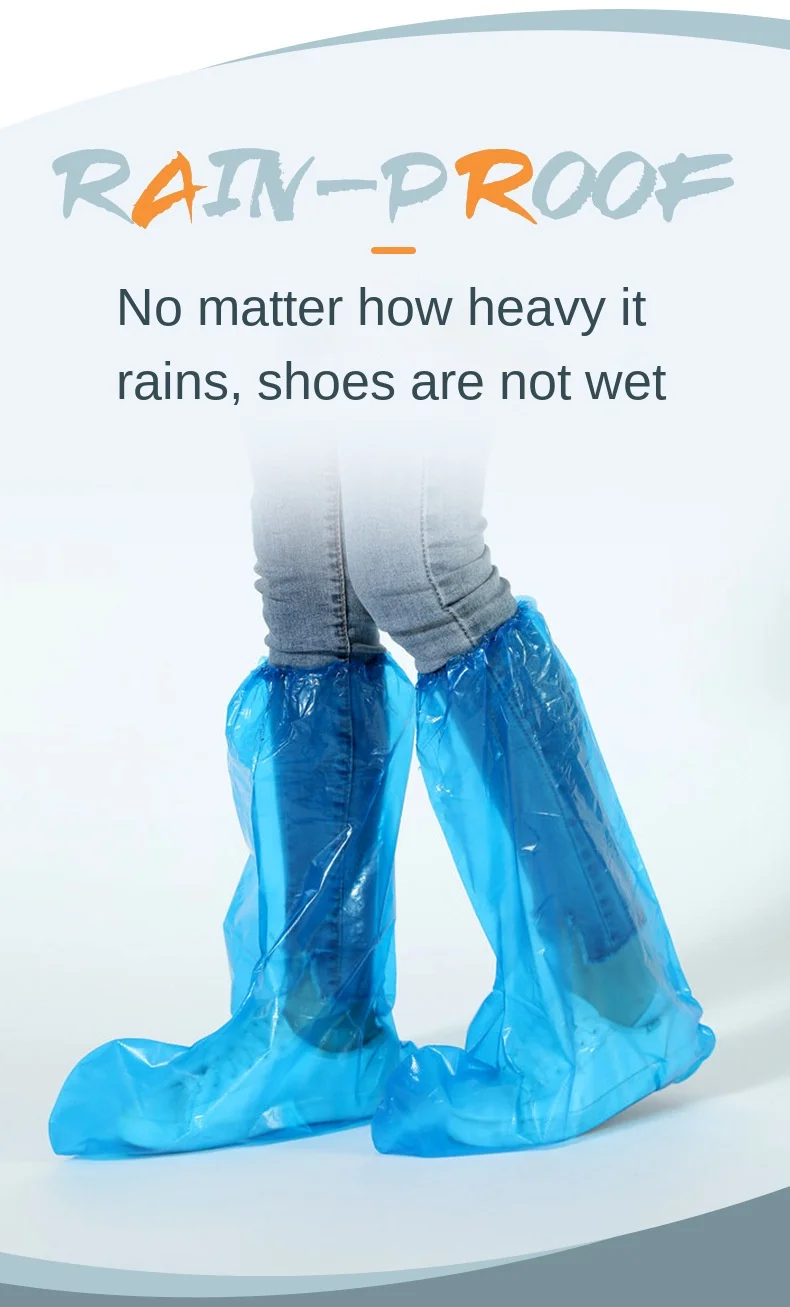 Disposable Adult Shoe Covers, Rain Protection