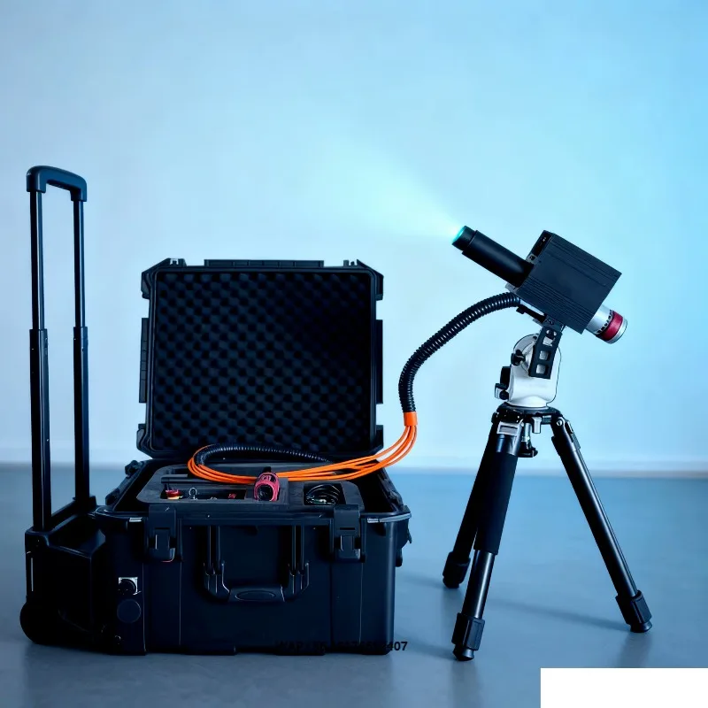 Compact 1000W Fiber Obstacle Cleaner for Industrial Surface Treatment and Maintenance