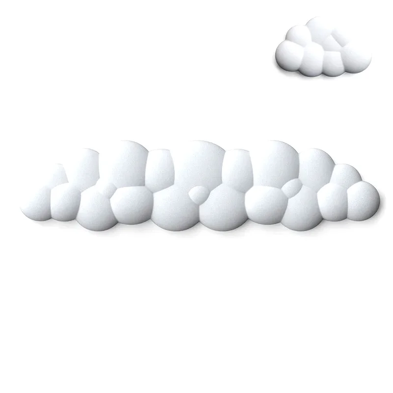 Mouse pad with wrist rest keyboard cloud anti-slip desktop office gamer mouse wrist rest Ergonomic keyboard mouse pad wrist rest