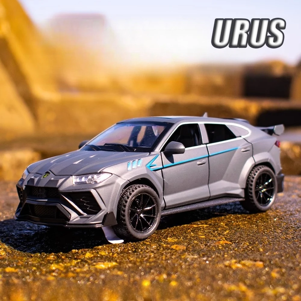 

1:32 Urus SUV, модель автомобиля из сплава, литье под давлением и игрушки, автомобильные звуковые и световые игрушки, коллекция автомобилей, детский подарок для мальчиков