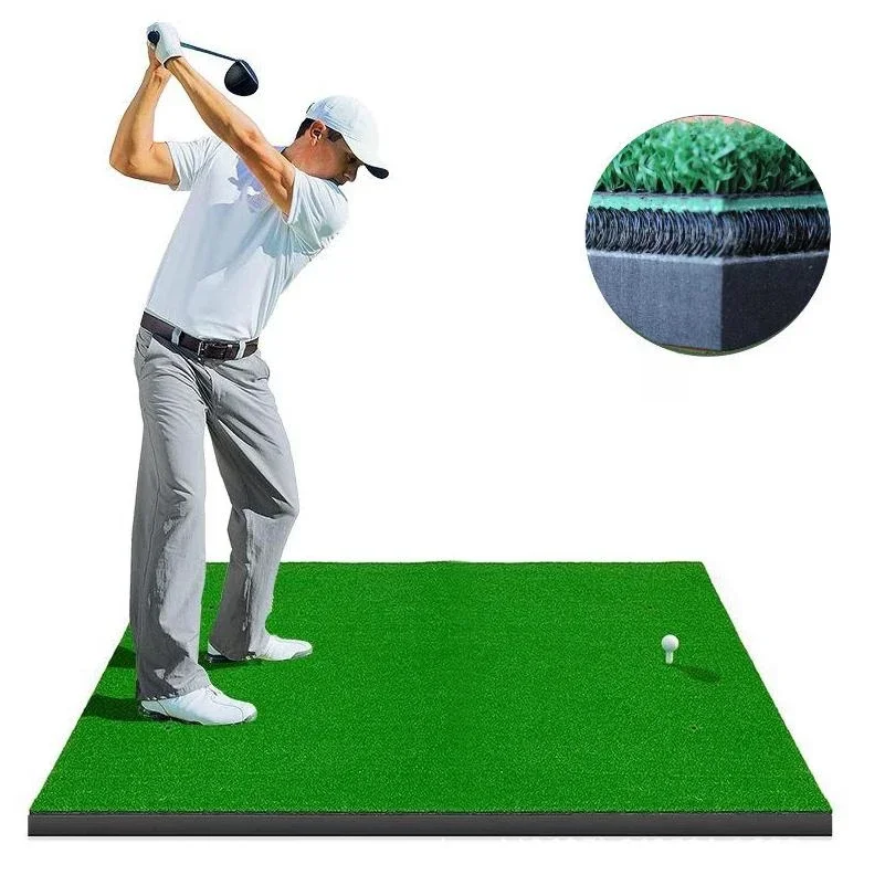 Premium 3D golf hitting practice mat for commercial indoor and outdoor purpose