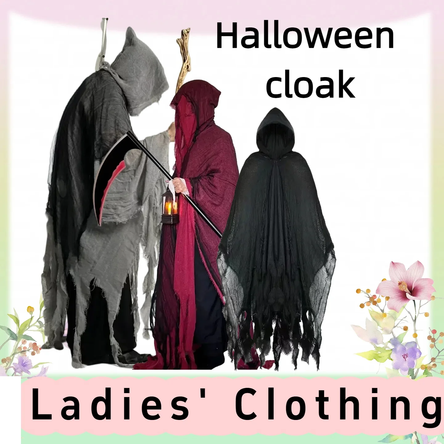 

Костюм ведьмы на Хэллоуин для взрослых, накидка-накидка для косплея, мероприятий и фестивалей