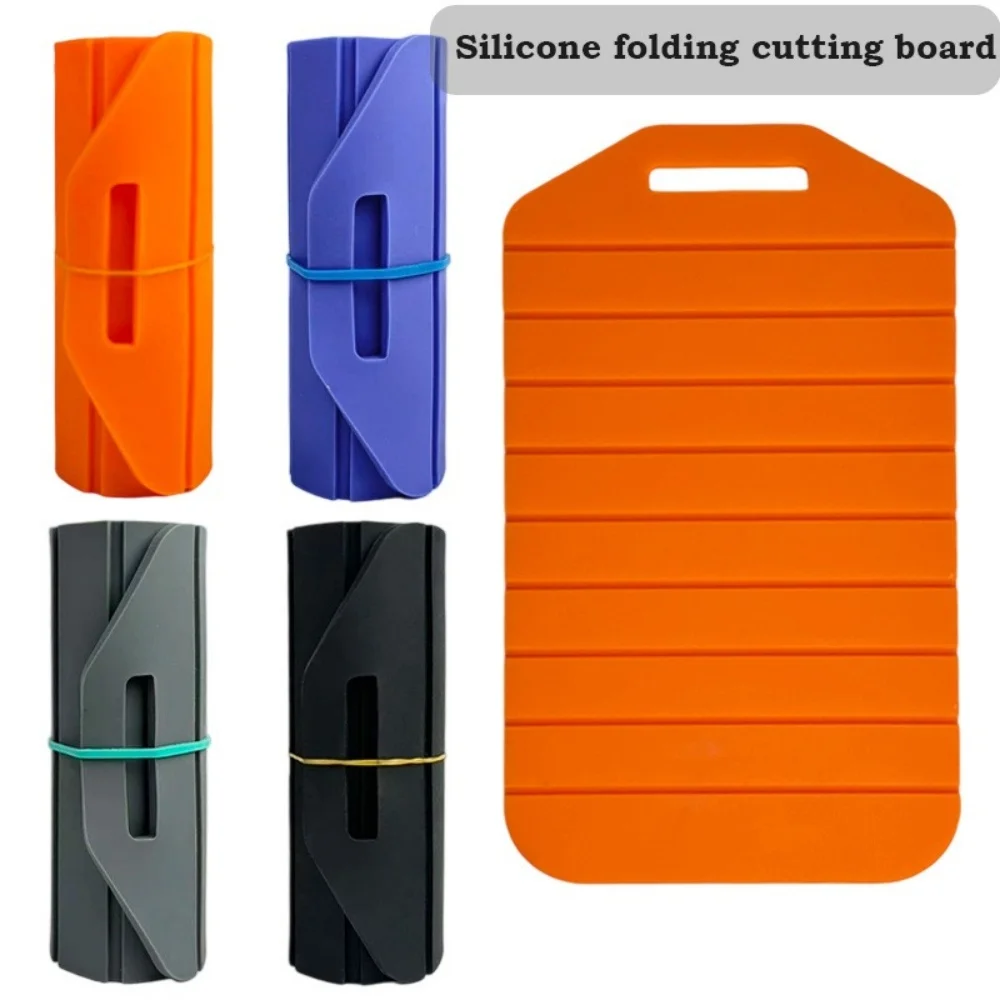 Double-Sided Foldable Kitchen Cutting Board Outdoor Pad Versatile for Home Camping Apartment Counter
