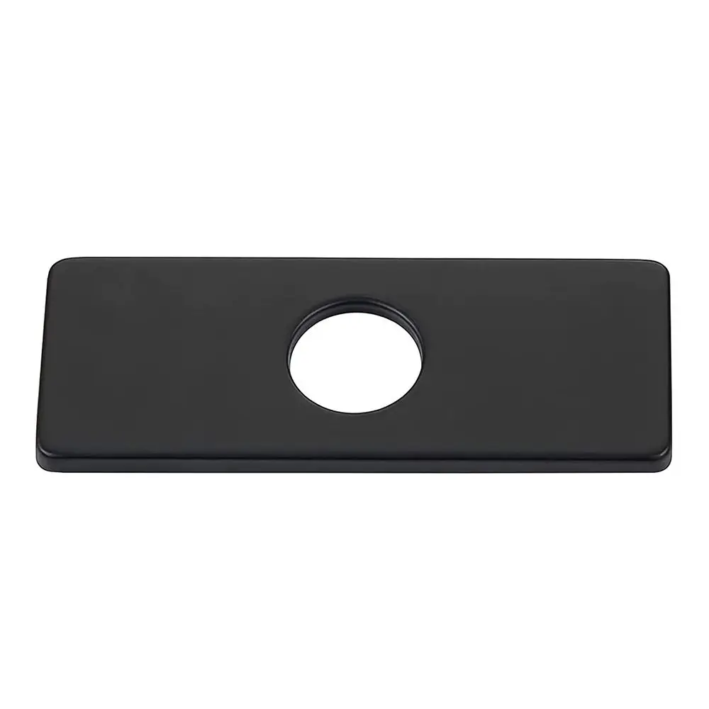 Sink Base Decorative Panel Bathroom Faucet Escutcheon Plate Tap Cover Deck Plate Faucet Plate Hole Cover Faucet Deck Plate