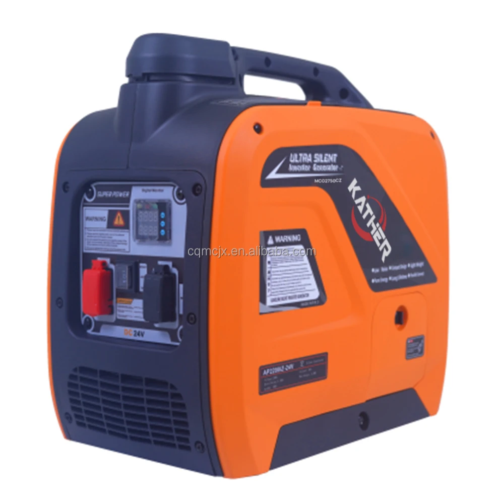 

2kva 24v Inverter Generator 1800w 2000w Silent Generator 48v 64v 72v Dc Generators For Truck Air Conditioner