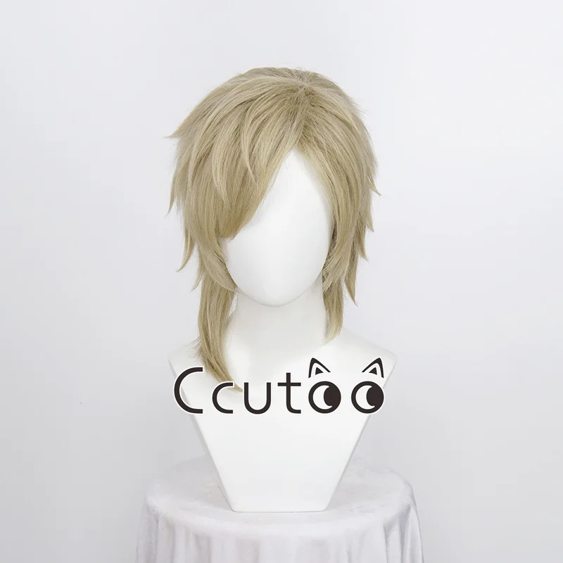 Anime Yarichin Koushirou Itome Cosplay Wig Halloween Role Play Synthetic Hair + Wig Cap