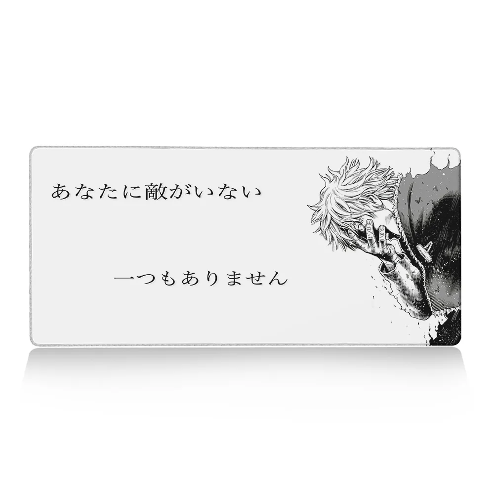 Podkładka pod mysz XXL Vinland Saga 90x40CM, podkładka gamingowa, ochraniacz na klawiaturę, akcesoria PC, dywanik komputerowy HD, mata na biurko — zdjęcie produktu 7