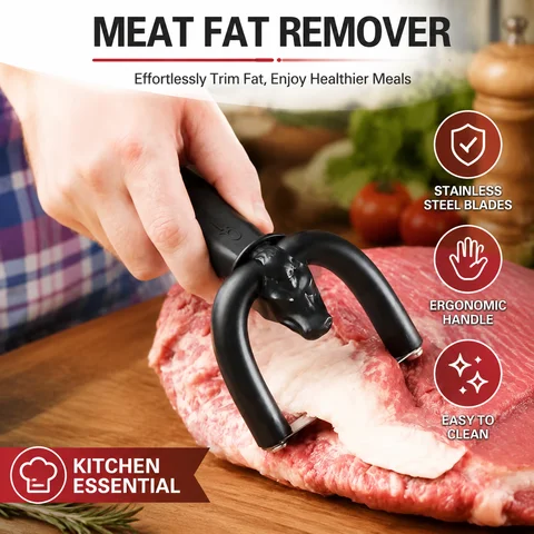 Fat Trimmer - Handheld Meat Cutter For Cutting Beef And Pork.Meat Cutter Quick Tools Kitchen Tools