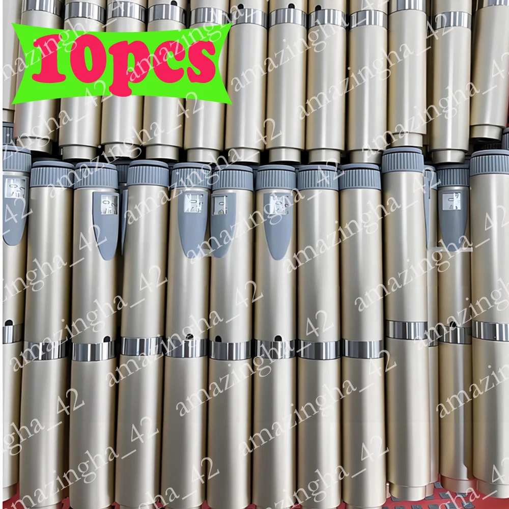 10Pcs blue,green,pink,gold,silver Magic Pen for Lilly Injection Pen Medical Aesthetics Tattoo Pen Aluminum Beauty Tattoo Pens