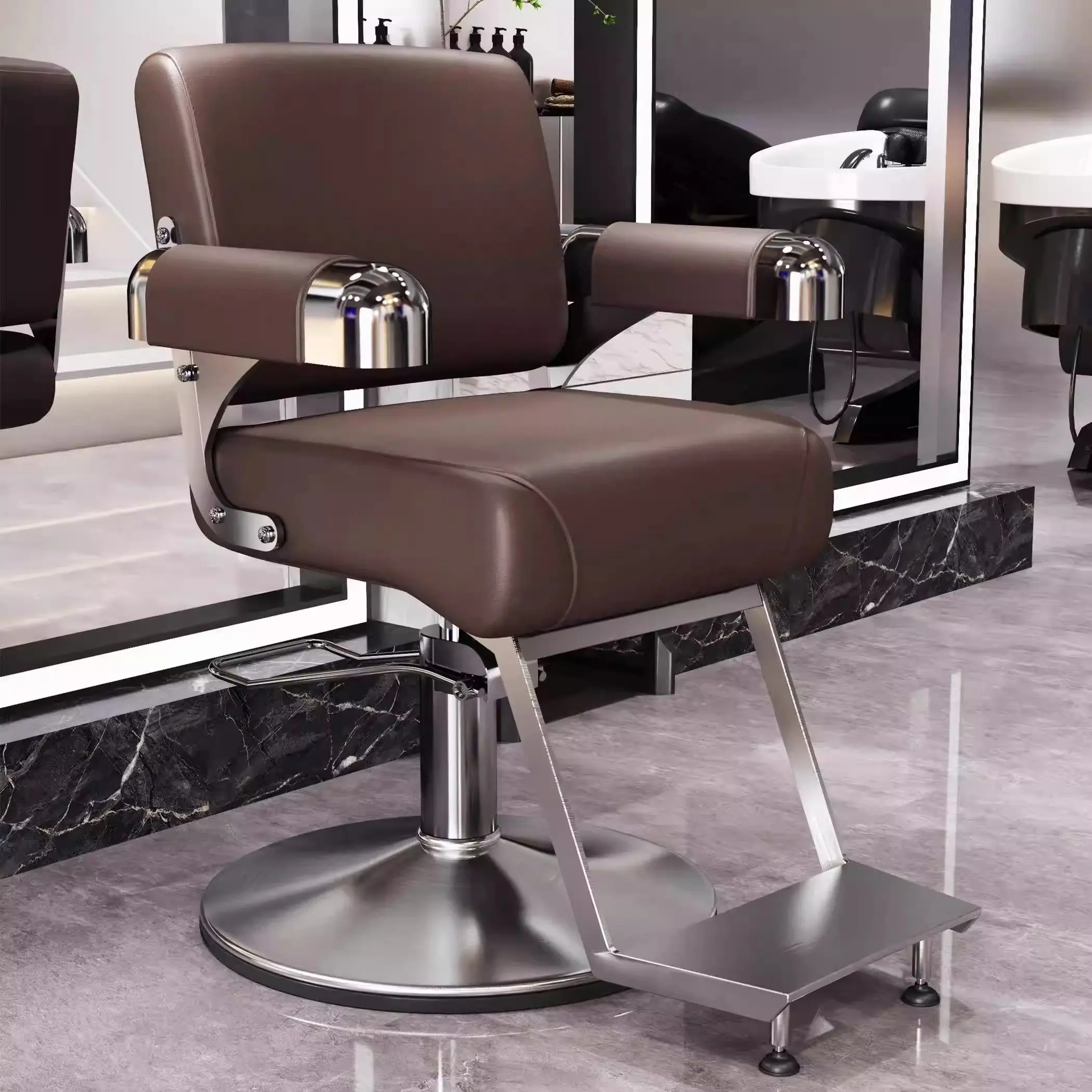 Chair hair salon special hair salon barber shop hair cutting chair barber chair perm stool