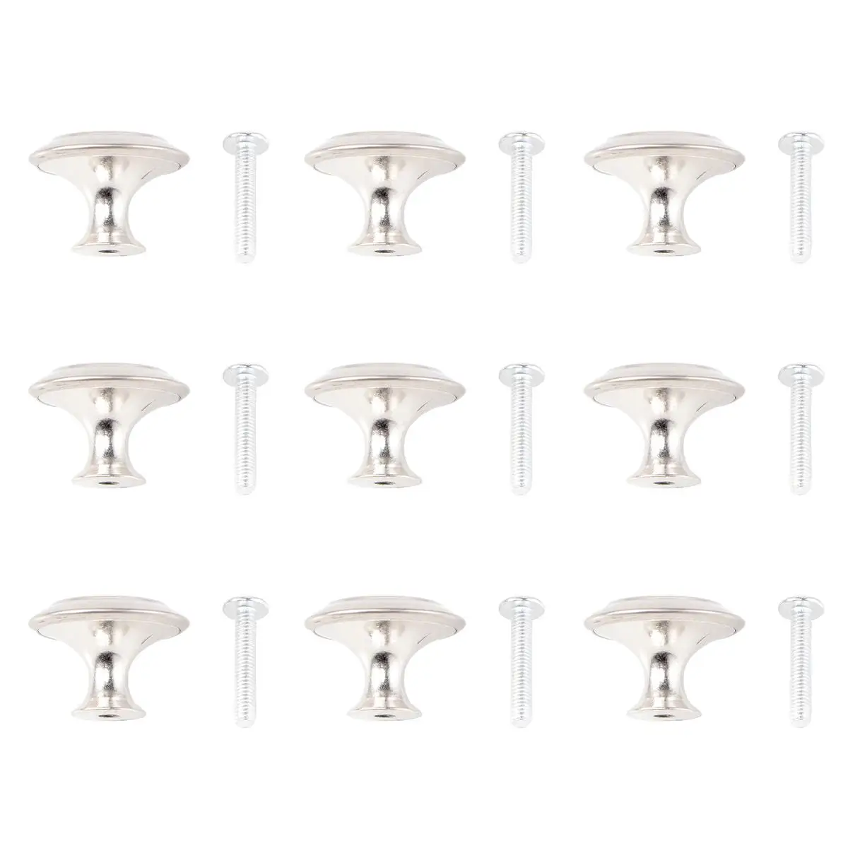 

20 Pcs Handle for Cabinet Drawer Cabinet Knob Pull Handle Wardrobe Pull Knob Vintage Round Design Durable Hardware