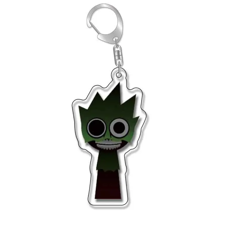 Acryl-Sprunki-Schlüsselanhänger für Accessoires Sprunki Oren Raddy Gray Brud Vineria Anhänger Schlüsselring Schlüsselkette Schmuck Geschenke für Fans – Detail 2