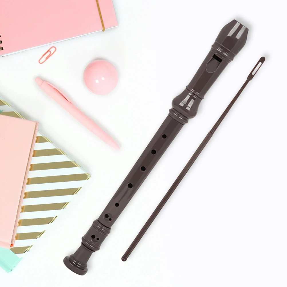 

2 Sets Recorder Playing Instrument 8-hole Clarinet Musical Beginner Practice Clarinets Abs Beginner's Flute