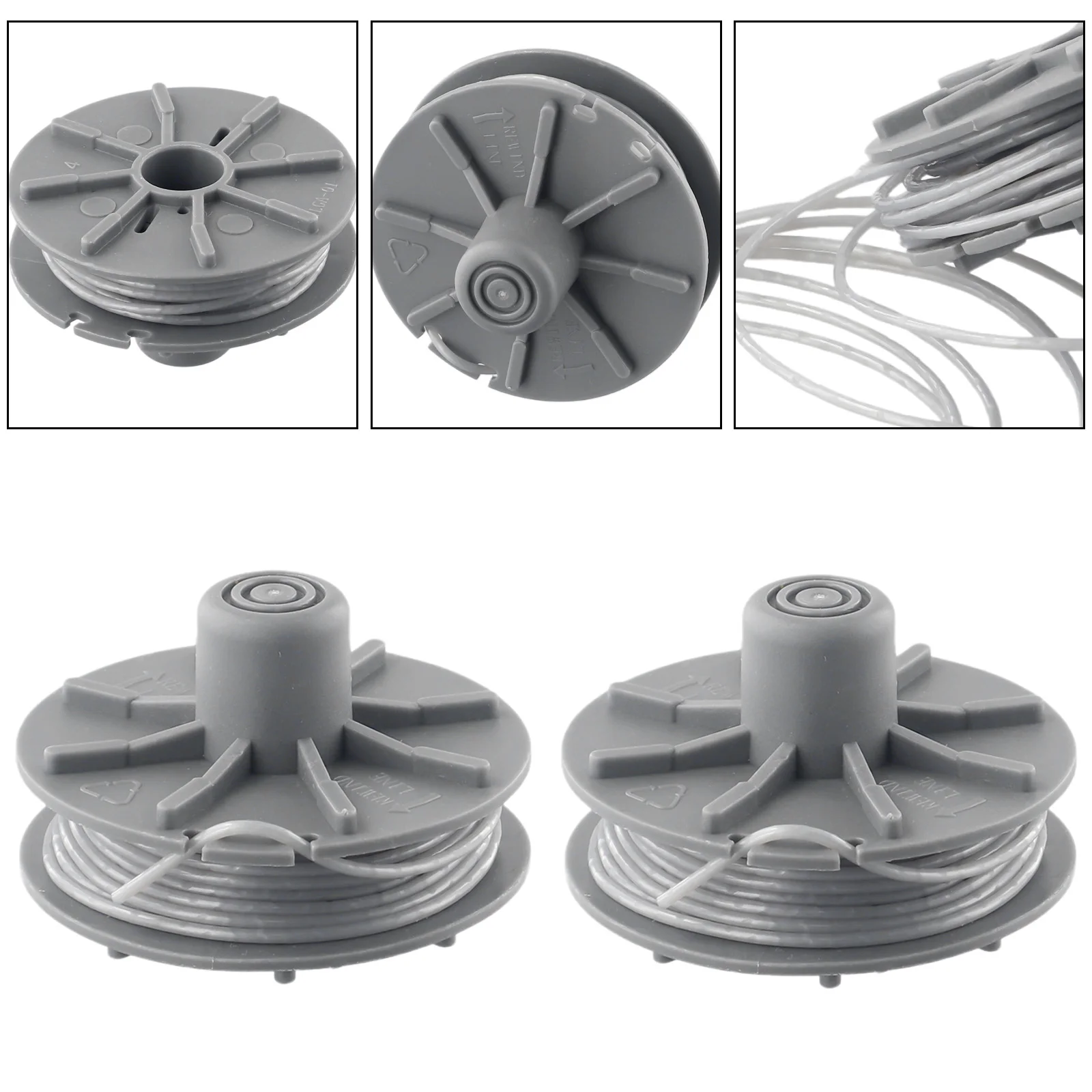 2pcs Grass Trimmer Wire Spool Replacement Spool Art. No. 05307-20/ 5307-20 For Lawn Trimmers SmallCut 300 Small Cut Plus 350/23