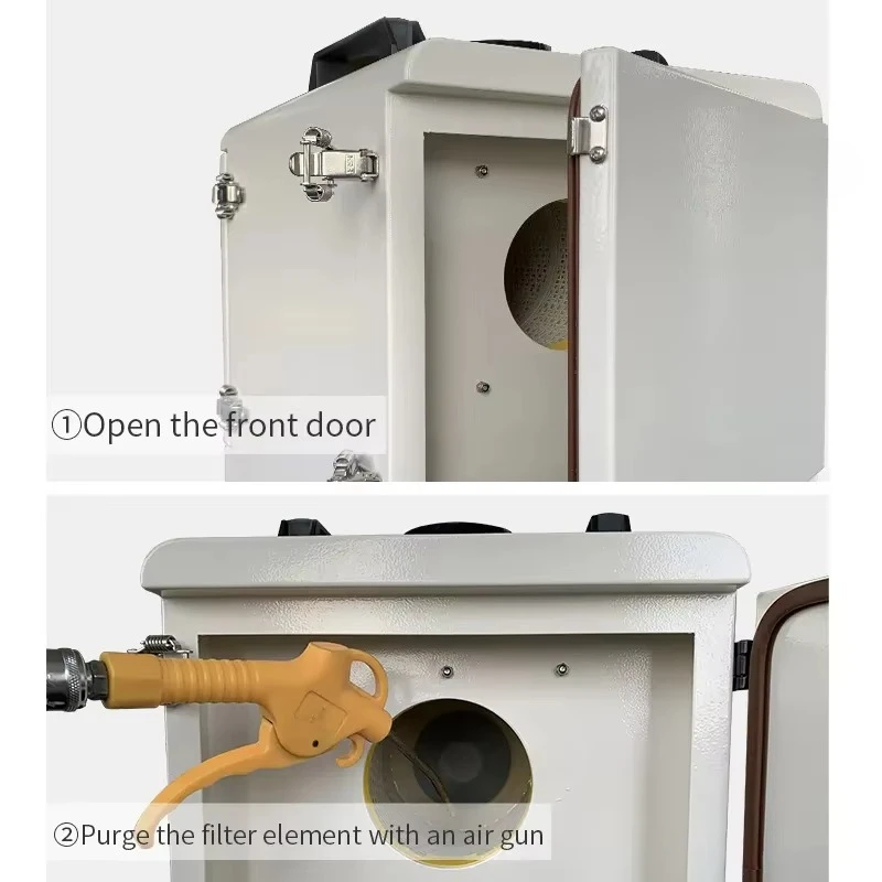 Colector de Polvo Industrial Ruiwan RW301, Colector de Polvo Láser, Extractor de Humos