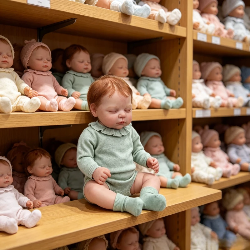 48cm-newborn-baby-reborn-doll-peaches-rooted-hair-multiple-layers-painting-3d-skin-with-visible-veins