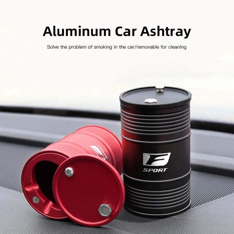 

Автомобильный портативный держатель пепельницы, огнестойкая пепельница для сигарет для Lexus Fsport RX330 IS250 Ct200h ES300h RX350 IS300h NX300h