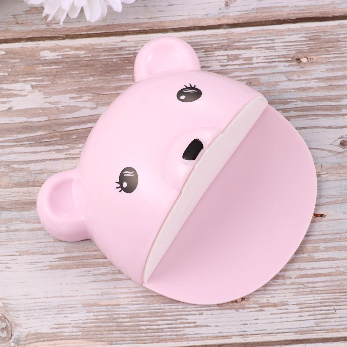 Anti Tip Furniture Anchors Pink Cartoon Bear Wall Mount Safety Buckle For Cabinets Bookcases Stands Childproofing