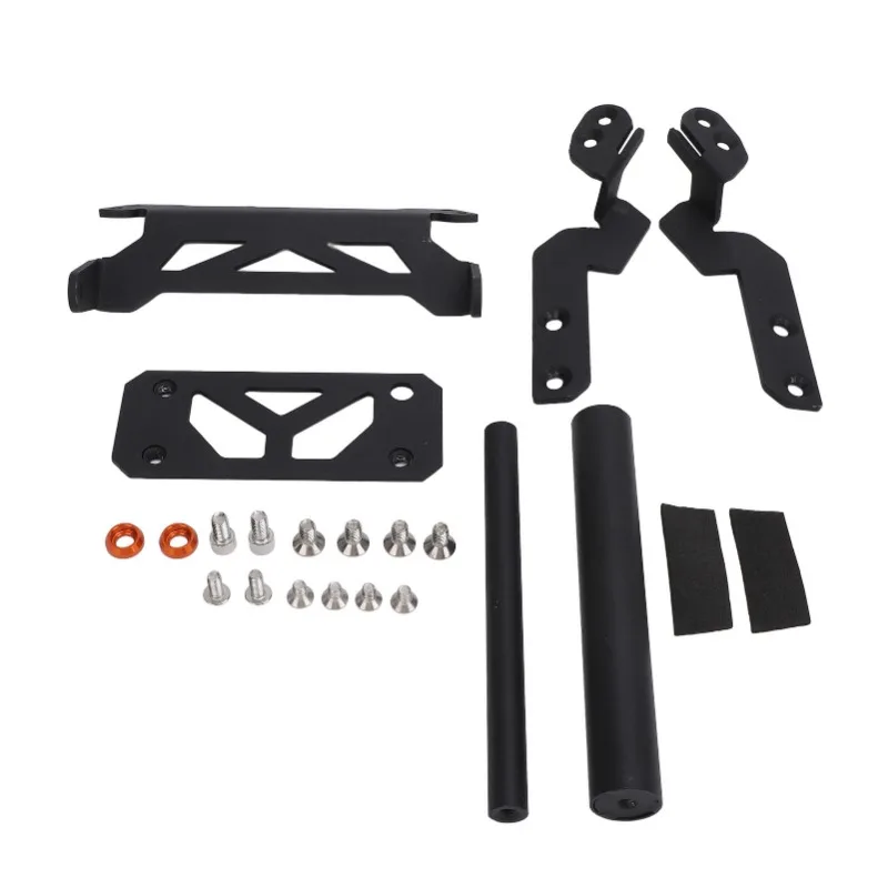 black-motorcycle-navigation-bracket-–-gps-phone-stand-holder-with-stable-viewing-fits-forza-350-nss350-2021-2023-secure-mo