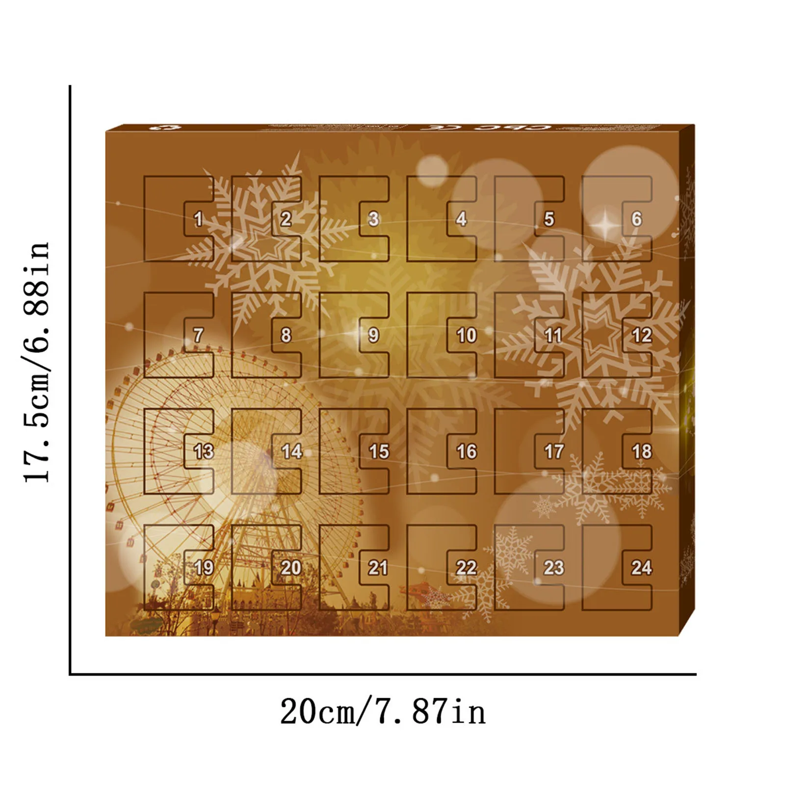 Two Minute Toothbrush Timer Countdown Christmas Advent Calendar For Kids Jewelry Set Ring Necklace Earrings Kids Stopwatch Timer