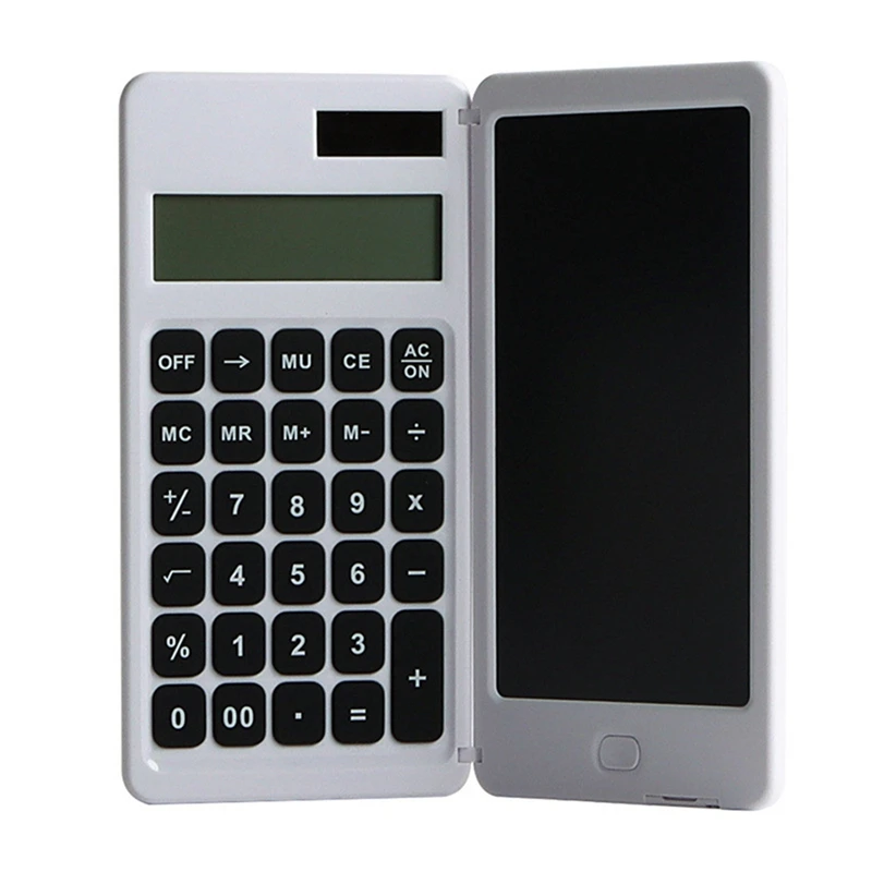 Solar Calculator Board With Writing Board For School Calculator Students' Financial Office