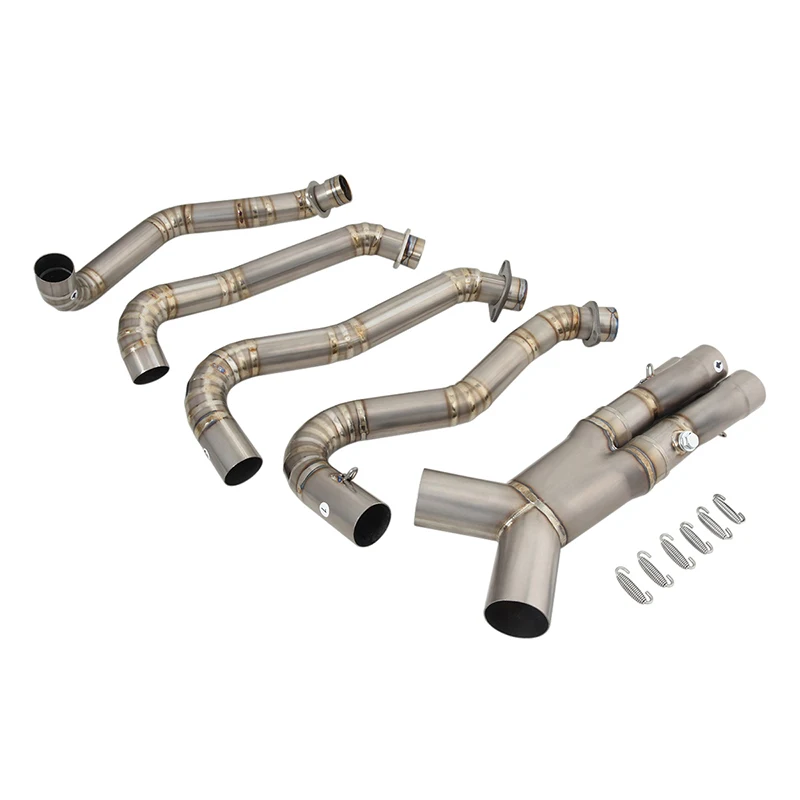 Motorcycle Exhaust Titanium Front Pipe For Kawasaki Ninja ZX14R ZX1400E ZX1400F ABS SE ZZR1400 2012-2021 ZX1400E SE 2013-2021