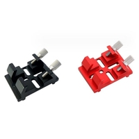 Agnicy Widening Bridge Cross Starfinder Base Dovetail Slot 39x54mm Astronomical Telescope Accessories Red & Black Color