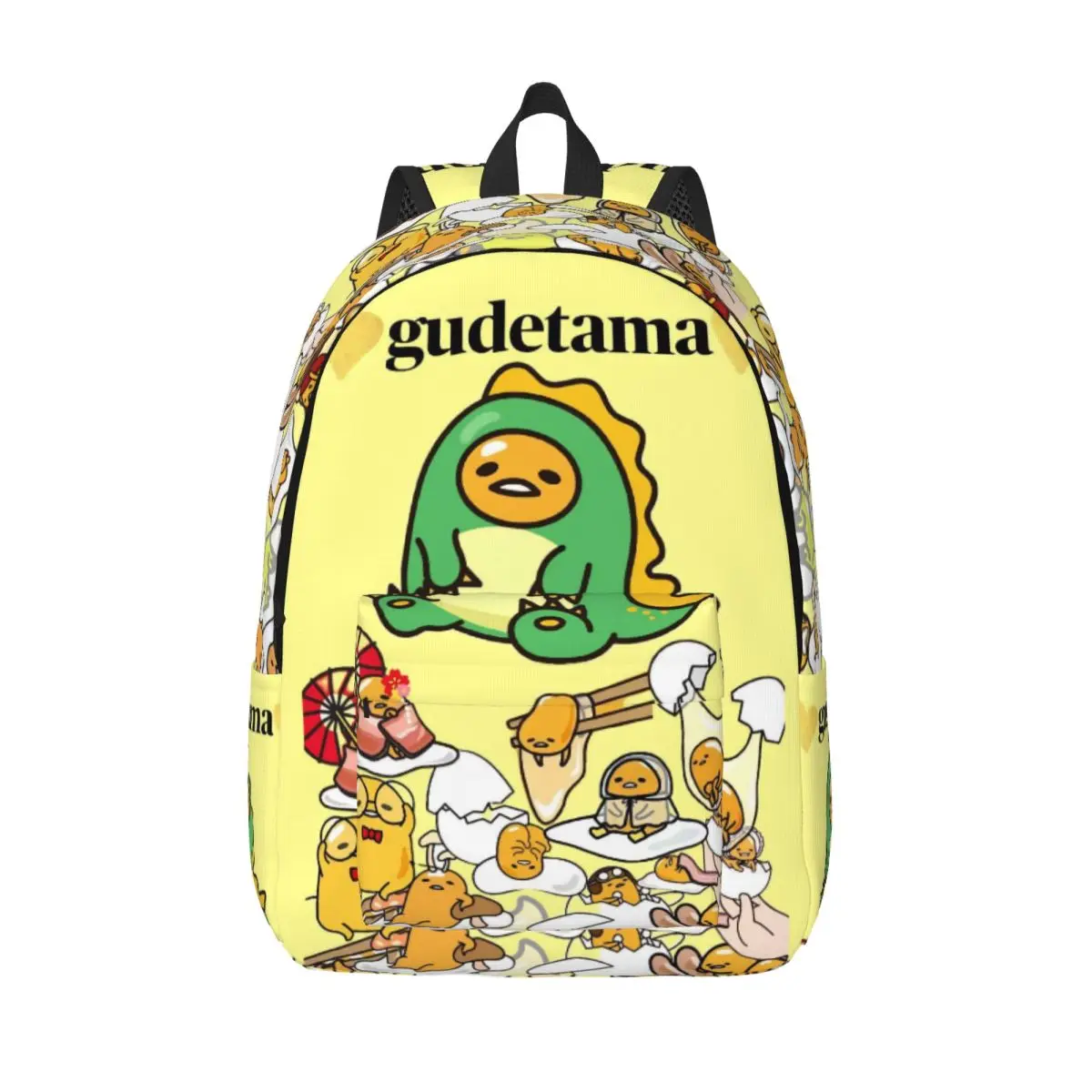 

Рюкзак Gudetama для дошкольников, детского сада, школьный рюкзак для мальчиков и девочек, детский парусиновый рюкзак, уличный рюкзак